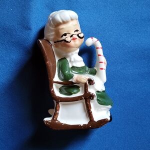 Vintage Christmas Mrs. Claus Salt Shaker Figurine, Made in Japan